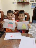 Bé Quốc Cường - Đăng Khoa lớp A1