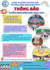 Kế hoạch tuyển sinh năm học 2026-2027
