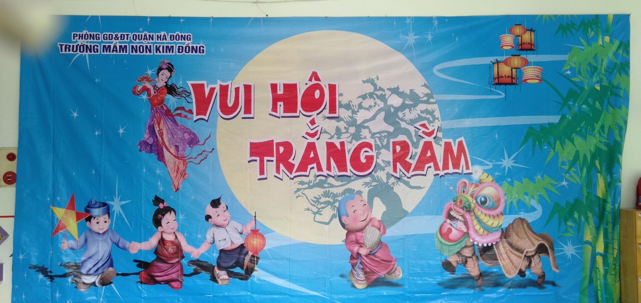 CÁC BÉ TRƯỜNG MẦM NON KIM ĐỒNG VUI TẾT TRUNG THU 2020