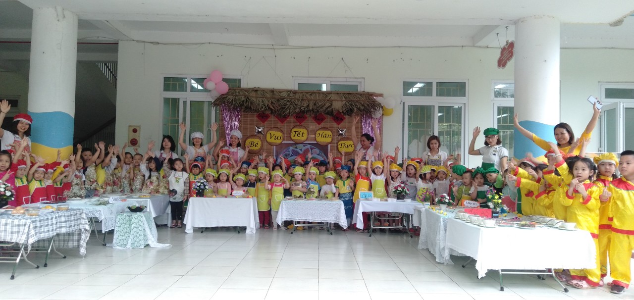 HOẠT ĐỘNG TRẢI NGHIỆM “BÉ VUI TẾT HÀN THỰC” CỦA CÔ VÀ TRÒ TRƯỜNG MẦM NON KIM ĐỒNG