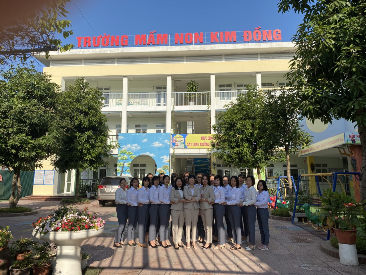 TRƯỜNG MẦM NON KIM ĐỒNG HÂN HOAN CHÀO ĐÓN CÁC BÉ QUAY TRỞ LẠI TRƯỜNG HỌC!