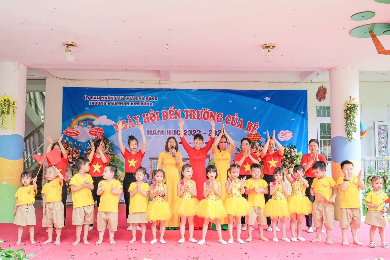 TRƯỜNG MN KIM ĐỒNG - “NGÀY HỘI ĐẾN TRƯỜNG CỦA BÉ” NĂM HỌC 2022-2023