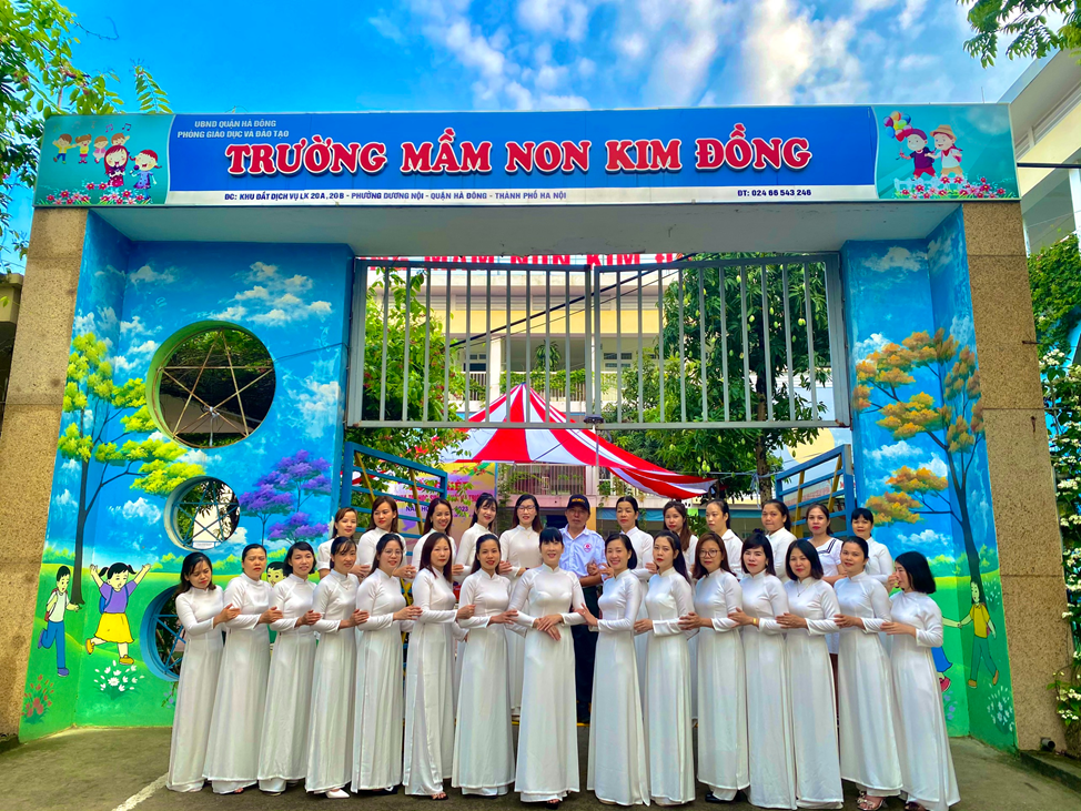 Trường mầm non Kim Đồng tuyển sinh năm học 2023-2024